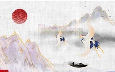 Hình ảnh file gốc File gốc in tranh tổng hợp tường nền K88204 cho in UV