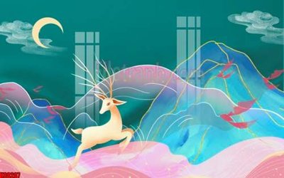 File gốc File gốc in tranh tổng hợp tường nền K88207 (in mica) làm quà tặng