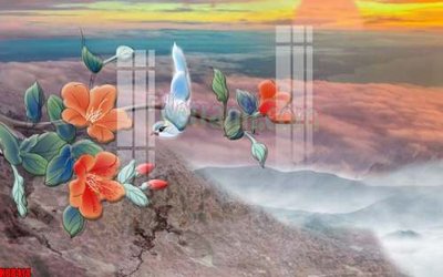 File gốc File gốc in tranh tổng hợp tường nền K88414 (ảnh rõ nét) để in