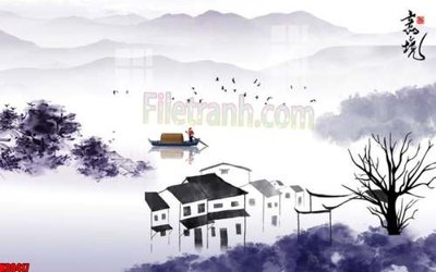 File tranh PSD File gốc in tranh tổng hợp tường nền K88417 chất lượng cao