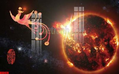 File tranh File gốc in tranh tổng hợp tường nền K88428 (file gốc) chuẩn màu in