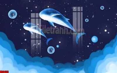 File gốc File gốc in tranh tổng hợp tường nền K88463 (phiên bản chuẩn) để in ấn