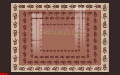 File gốc File gốc in tranh tổng hợp tường nền K88487 (in lụa) tranh thuận buồm