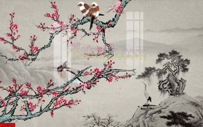 File tranh in mica File gốc in tranh tổng hợp tường nền K88503 (độ phân giải cao)