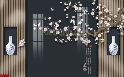 File in ấn cao cấp File gốc in tranh tổng hợp tường nền K88509 (file gốc)