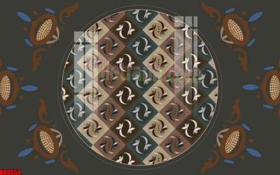 File gốc File gốc in tranh tổng hợp tường nền K88554 (in mica) làm quà tặng