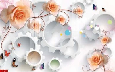 File tranh File tranh gốc tổng hợp tranh nền tường đẹp K89101 (bản gốc) in lụa 5D