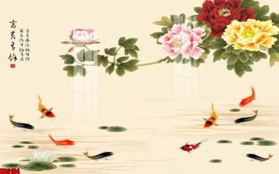 File tranh File tranh gốc tổng hợp tranh nền tường đẹp K89184 (file gốc) chủ đề phong thủy