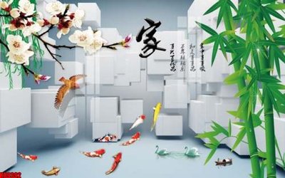 Tải file gốc File tranh gốc tổng hợp tranh nền tường đẹp K89392 (in bạt) quảng cáo