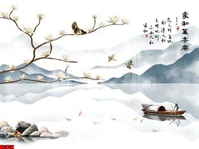 File gốc File tranh gốc tổng hợp tranh nền tường đẹp K89752 (in lụa) chi tiết cao