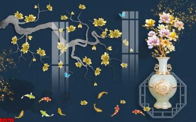 File gốc File tranh gốc tổng hợp tranh nền tường đẹp K89796 cho in ấn và thiết kế