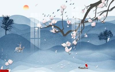 File gốc File tranh gốc tổng hợp tranh nền tường đẹp K89805 (in mica) làm quà tặng