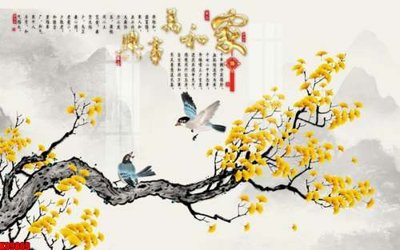 File in mica File tranh gốc tổng hợp tranh nền tường đẹp K89809 (bản gốc) làm vách ngăn