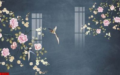 File PSD File tranh gốc tổng hợp tranh nền tường đẹp K90038 (bản gốc) dễ dàng edit