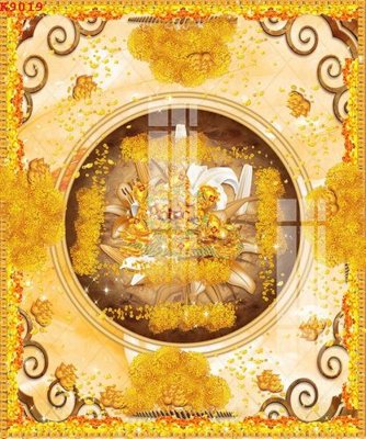 Tải file gốc in lụa File gốc in tranh tổng hợp K9019 siêu nét