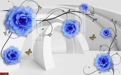 File tranh File tranh gốc tổng hợp tranh nền tường đẹp K90213 (ảnh gốc) in trần 3D