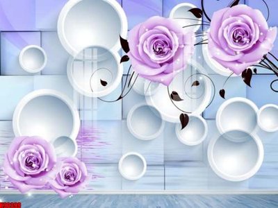 File tranh File tranh gốc tổng hợp tranh nền tường đẹp K90399 (ảnh gốc) in trần 3D