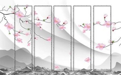 File tranh File tranh gốc tổng hợp tranh dán nền tường đẹp K91073 (gốc) chủ đề trừu tượng