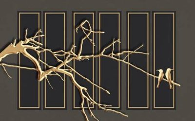 Tải xuống file tranh gốc File tranh gốc tổng hợp tranh dán nền tường đẹp K91149 (PSD/TIFF)