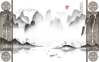 File ảnh File tranh gốc tổng hợp tranh dán nền tường đẹp K91163 (gốc) in decal dán tường