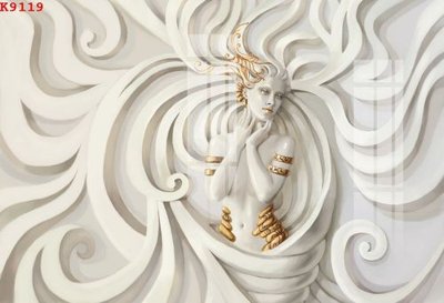 File in lụa File gốc in tranh tổng hợp K9119 (tân cổ điển) File gốc in tranh tổng hợp K9119