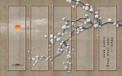 File gốc File tranh gốc tổng hợp tranh dán nền tường đẹp K91482 (PNG) trong suốt (transparent)