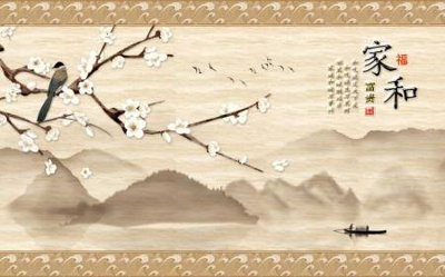 File PSD File tranh gốc tổng hợp tranh dán nền tường đẹp K91677 (gốc) cho in quảng cáo