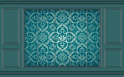 Download file gốc File tranh gốc tổng hợp tranh dán nền tường đẹp K91713 (in mica) 3D