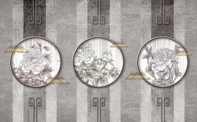 File tranh File tranh gốc tổng hợp tranh dán nền tường đẹp K92021 (gốc) in vải canvas