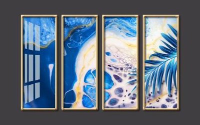 File gốc File tranh gốc tổng hợp tranh dán nền tường đẹp K92165 (in lụa) tranh thuận buồm