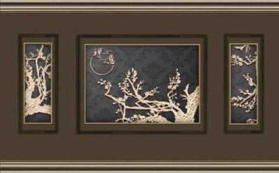 Ảnh mô tả file gốc in mica File tranh gốc tổng hợp tranh dán nền tường đẹp K92355