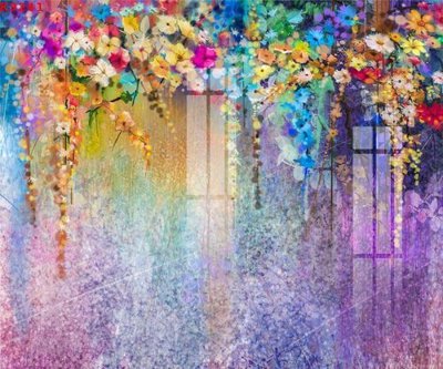 File in trần File gốc in tranh tổng hợp K9241 (bản gốc) mây trời