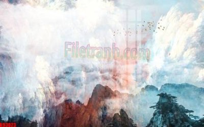 File gốc File tranh gốc tổng hợp tranh nền tường đẹp K93023 (in ấn) không giới hạn