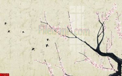 File gốc File tranh gốc tổng hợp tranh nền tường đẹp K93123 (trang trí) phòng trẻ em