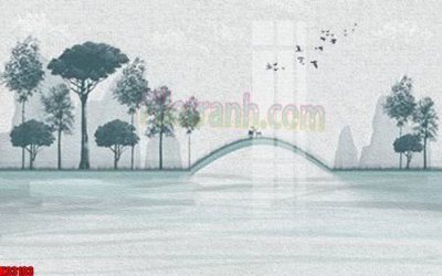 File in trần File tranh gốc tổng hợp tranh nền tường đẹp K93193 (bản gốc) mây trời