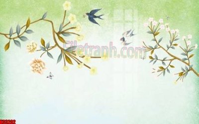 File tranh trang trí File tranh gốc tổng hợp tranh nền tường đẹp K93202 (file gốc)