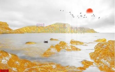 File gốc File tranh gốc tổng hợp tranh nền tường đẹp K93216 (in lụa) trang trí tường