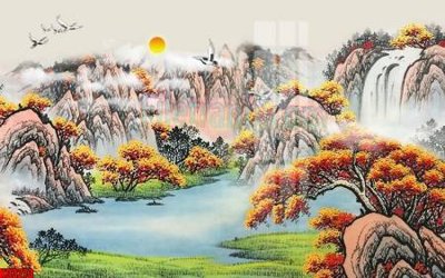 File tranh File tranh gốc tổng hợp tranh nền tường đẹp K93273 (ảnh gốc) cho in ấn kỹ thuật số