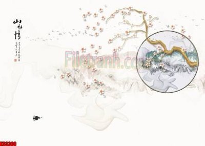 Tải file File tranh gốc tổng hợp tranh nền tường đẹp K93300 (gốc) làm file quảng cáo