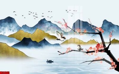 File ảnh File tranh gốc tổng hợp tranh nền tường đẹp K93385 (gốc) dùng in Pano