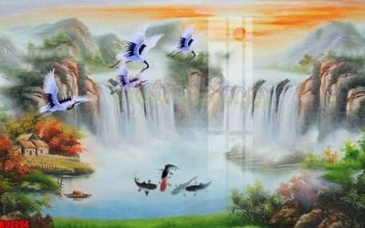 File in trần File tranh gốc tổng hợp tranh nền tường đẹp K93394 (file gốc) xuyên sáng