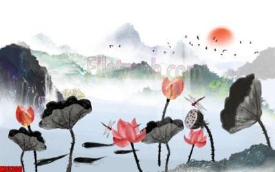 File in lụa File tranh gốc tổng hợp tranh nền tường đẹp K93398 (phong cảnh) File tranh gốc tổng hợp tranh nền tường đẹp K93398