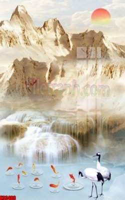 File tranh File tranh gốc tổng hợp tranh nền tường đẹp K93408 (gốc) in film