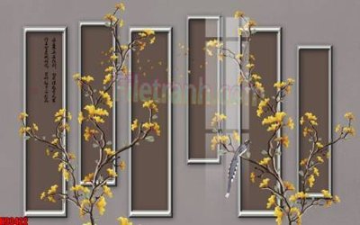 File gốc File tranh gốc tổng hợp tranh nền tường đẹp K93422 (thiết kế) độc quyền