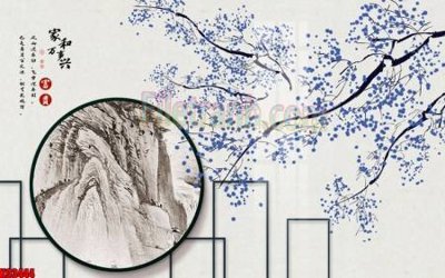 File in mica File tranh gốc tổng hợp tranh nền tường đẹp K93444 (bản gốc) sắc sảo