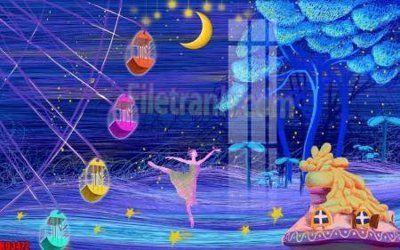 File gốc File tranh gốc tổng hợp tranh nền tường đẹp K93472 (in mica) làm quà tặng