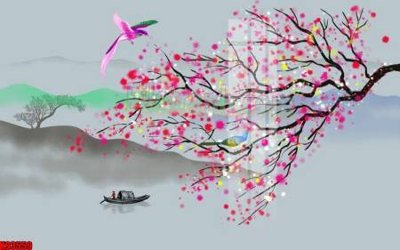 File gốc File tranh gốc tổng hợp tranh nền tường đẹp K93559 (in 3D) cho trang trí