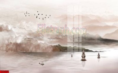 File gốc File tranh gốc tổng hợp tranh nền tường đẹp K93651 (in 3D) cho trang trí