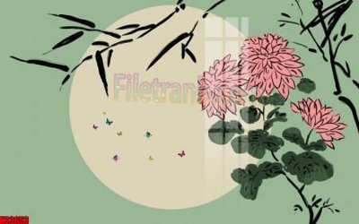 File in trần File tranh gốc tổng hợp tranh nền tường đẹp K93653 (bản gốc) bầu trời