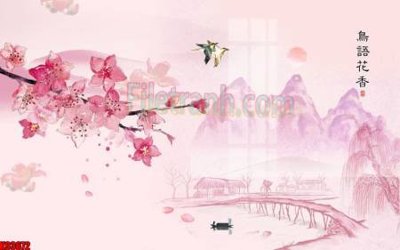 File tranh File tranh gốc tổng hợp tranh nền tường đẹp K93672 (gốc) in backlit film